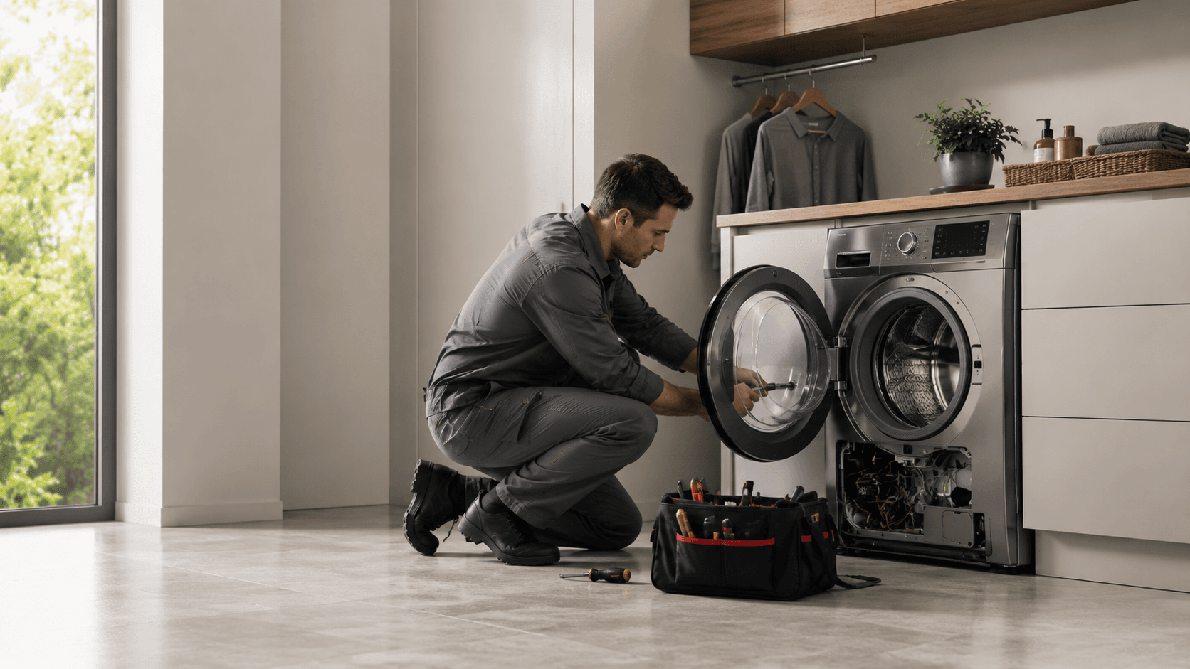 Washing machine repair
